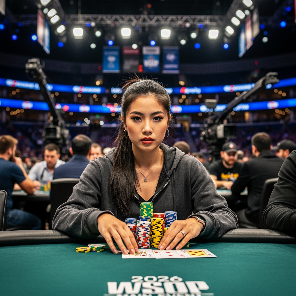 女子扑克手逆袭：WSOP Main Event 2026 上演「她力量」 - 新葡京官网